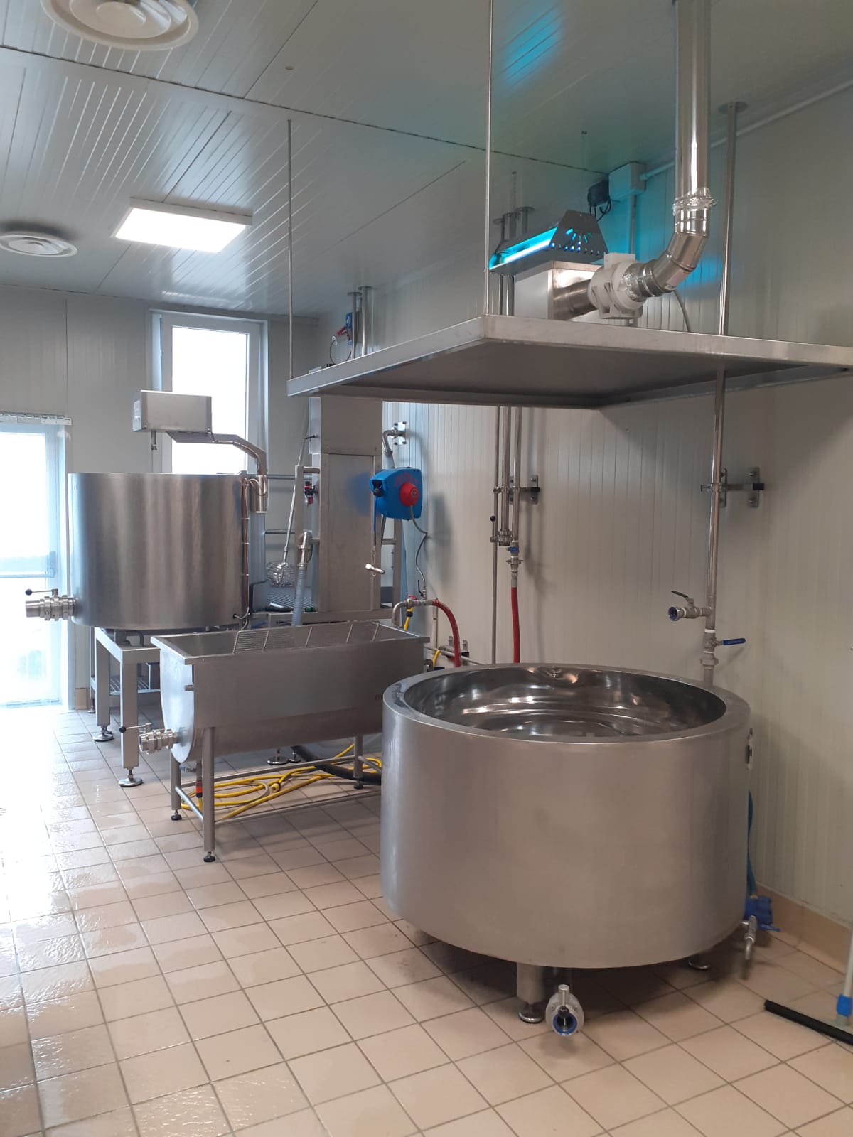Laboratori e caseifici aziendali