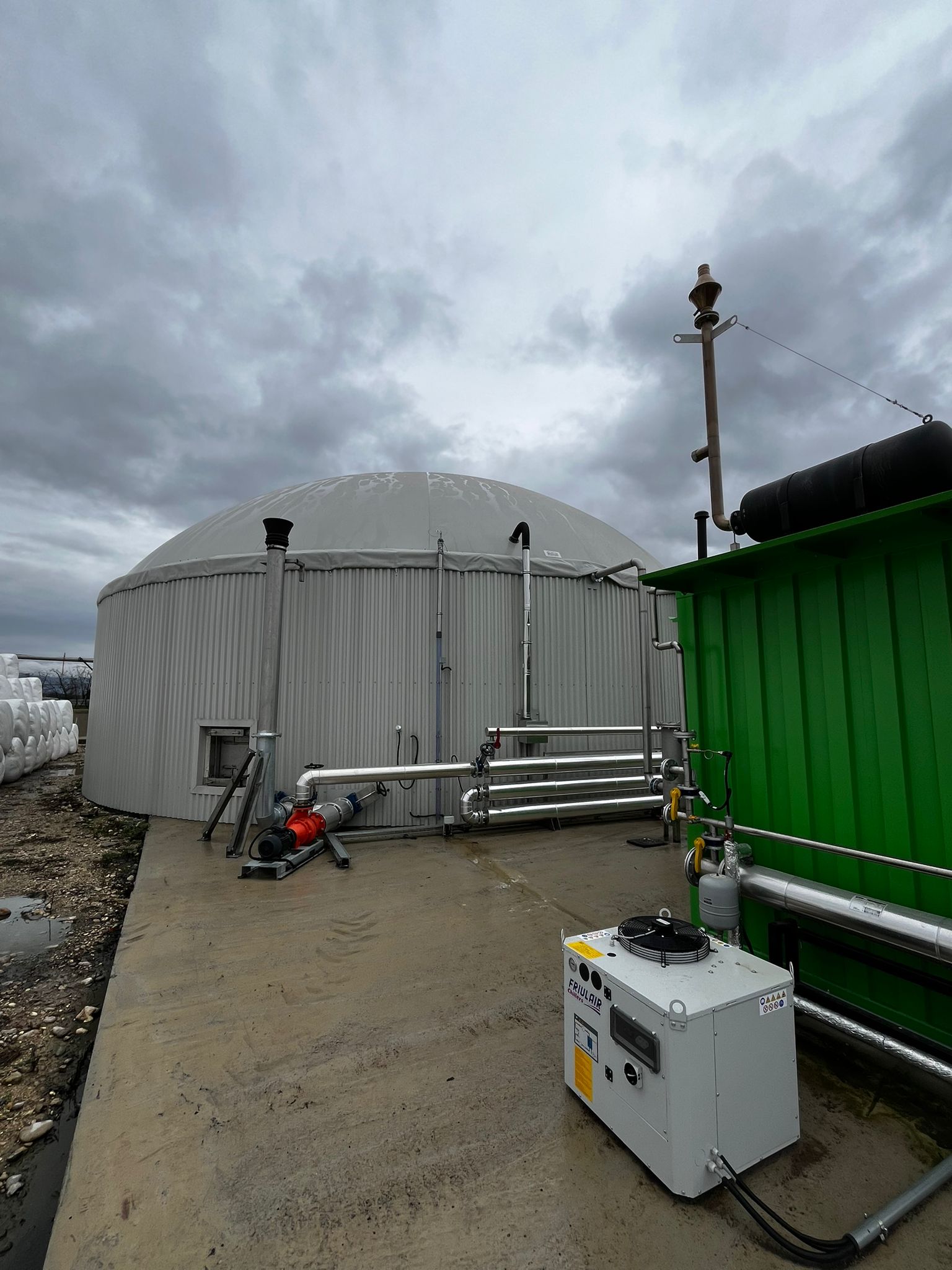 Impianto biogas aziendale